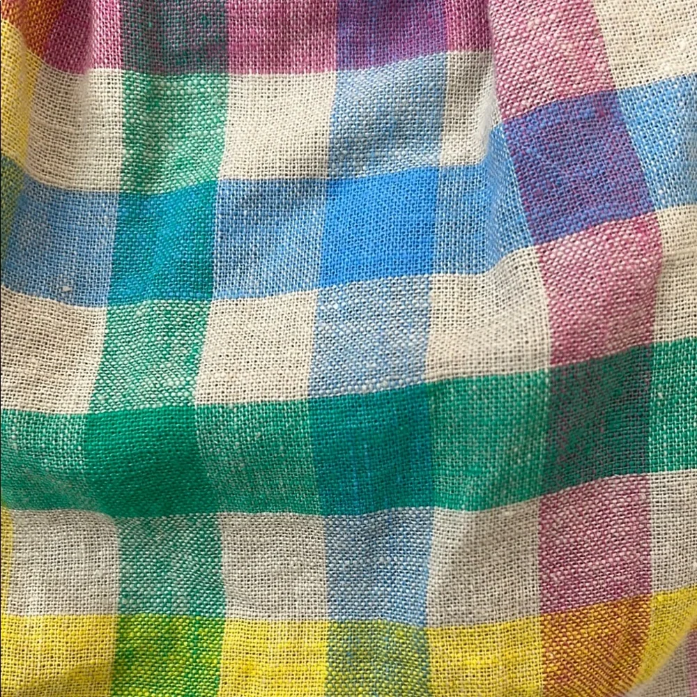 Like New - Size 3T Girls Gap Kids Colorful Plaid Matching Set - Picture 16 of 16